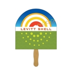 Half Moon Hand Fan