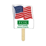 Flag Mini Hand Fan