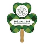 Shamrock Hand Fan
