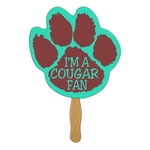Paw Print Hand Fan