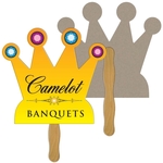 Crown Recycled Hand Fan