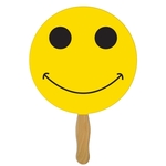 Smiley Face Fast Hand Fan - 1 Day
