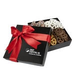 4 Cavity Gift Box with Assorted Mini Pretzels