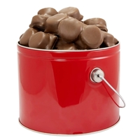 One Gallon Tin filled with Wrapped Milk Chocolate S'mores