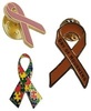 Awareness Ribbon Lapel Pins with your custom printed branding or personalized...
