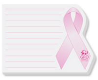 Awareness Ribbon Shaped Post-it Note Pads... from ASI 91240 3M/Promotional...