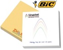 Bic Sticky Note Standard Pads with your custom printed branding or personalized logo.