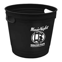 Plastic party bucket / tub / pail with molded handles for... from ASI 55990...