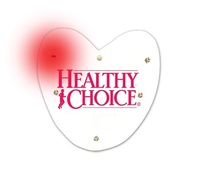 Fast Blinking Heart Magnetic Clip Button