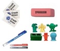 Custom Printed Erasers with your custom printed branding or personalized logo.