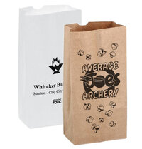 Popcorn Bags - Kraft or White... from ASI 35290 American Ad Bag Co