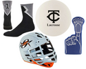 Lacrosse with your custom printed branding or personalized logo.
