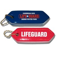 Floating Lifeguard Tube Shaped Keychain