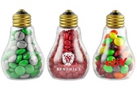 Plastic Light Bulb Shaped Jars w/ Candy Fill... from ASI 44900 NC Custom...