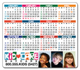 Calendar Magnets with your custom printed branding or personalized logo.