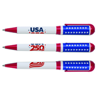 Inspirations Twist Pen - America's 250th Year - Semiquincentennial