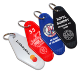 Hotel / Motel Key Tag - Classic Plastic Diamond