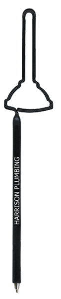 Plunger Shaped Bent Pen... from ASI 39850 The Bentcil Company