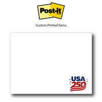 3" x 4" custom printed notepad with 25 or 50 white... from ASI 91240...