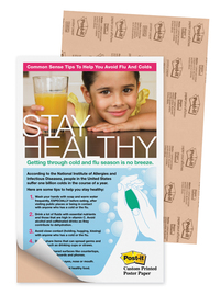 Post-it® Poster Paper... from ASI 91240 3M/Promotional Markets Dept