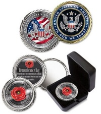 In Stock RUSH Metal Coin - 2" Diameter