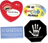 Shaped Celluloid Buttons