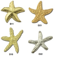 Starfish Shaped Lapel Pins... from ASI 96235 Wehr Industries Inc