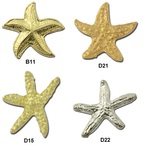 Starfish Shaped Lapel Pins