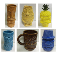 Ceramic & glass Tiki Mugs with low factory direct pricing from... from ASI...