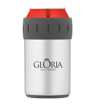 Thermos Brand Metal Can Cooler with Rubber Grip