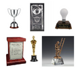 Trophies with your custom printed branding or personalized logo.