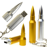 Rifle Bullet Shaped Memory Stick / USB Flash Drive... from ASI 63053 ZZ OLD -...