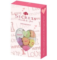 Custom Message Conversation Hearts in Window Box