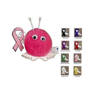 Red AIDS Awareness Pom Pom Creature... from ASI 40560 Weepuline LLC