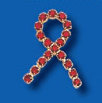 Red Rhinestone Ribbon Pin... from ASI 38621 ZZ - NOT KNOWN, OLD IMPORT, ASI:38621