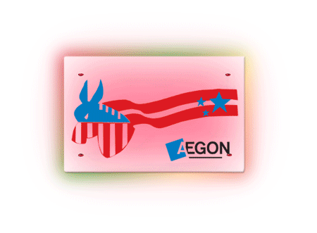 Blinking Small Rectangle Magnetic Clips 