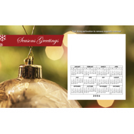 Ornament- Holiday Magnetic Calendar Perfcard... from ASI 68507 The Magnet Group