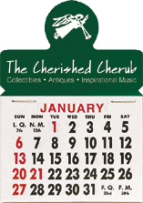 Circle Magnetic Calendar with Pad... from ASI 54040 Fey Promo