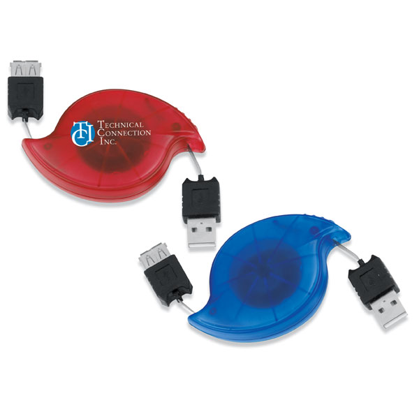 Item# SM-3311- Retractable USB Extension Cord... from ASI 42424 ZZ DROPPED -Bullet