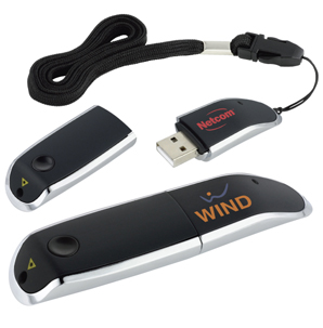 Laser Pointer and Memory Stick / USB Flash Drive... from ASI 42424 ZZ DROPPED -Bullet