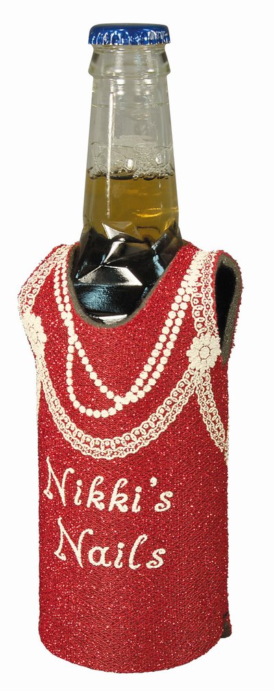 Sleeveless Glitter Jersey Red Insulator... from ASI 74710 Numo