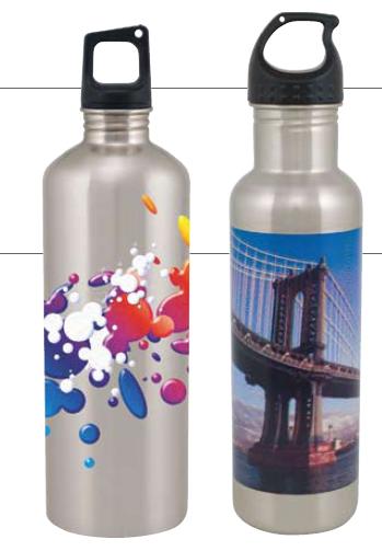 Full Color H2Go Stainless Steel (4 color process)... from ASI 51197 ETS Express, LLC