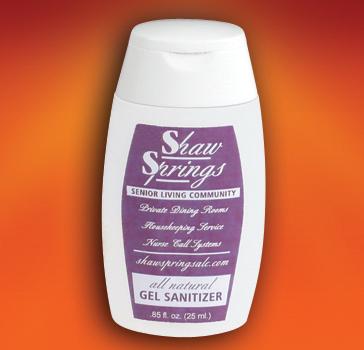 All Natural Gel Sanitizer... from ASI 62050 ZZ OLD/Drop - HumphreyLine Inc