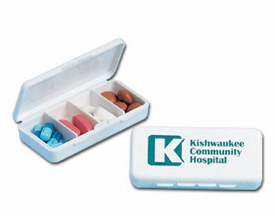 4 Compartment Pill Box... from ASI 62190 Illini