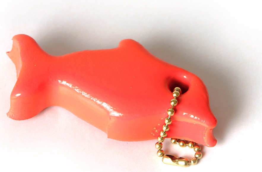 Dolphin Shaped Floating Keychain... from ASI 79970 Pro-Sports Foam Products