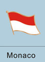 Monaco Flag Pin