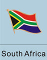 South Africa Flag Pin