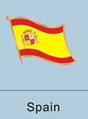 Spanish Flag Pin