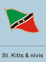 St. Kitts & Nivis Flag Pin