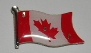 3 Light Blinking Canadian Flag Magnetic Lapel Pin / Button... from ASI 34194 ALightPromos